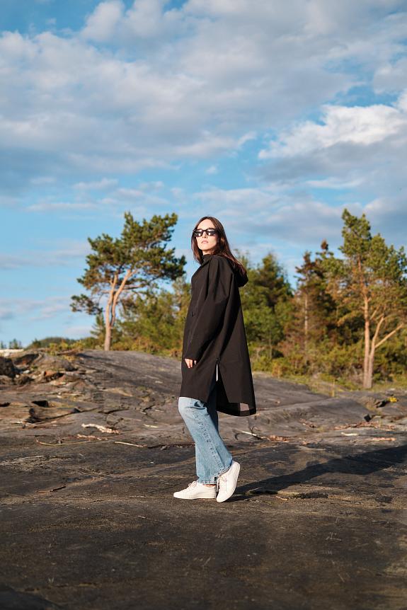 Blæst Aalesund Black Regnponcho